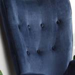 Fauteuil KAS KD VEL BE Bleu - Textile - 68 x 106 x 73 cm