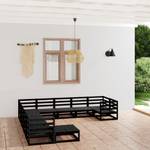 Salon de jardin (lot de 11) 3009730-1 Noir