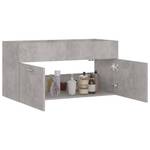 Badezimmerschrank 3037856-2 Beton Dekor - Breite: 90 cm