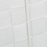 3 x Aufbewahrungskorb M in Weiß Weiß - Metall - Kunststoff - 31 x 16 x 21 cm