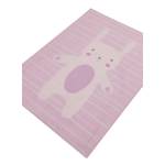 Tapis enfant BUNNY Rose foncé - Matière plastique - 95 x 6 x 125 cm