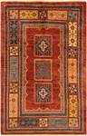 Tapis Kashkuli CCXII Rouge - Textile - 110 x 1 x 170 cm