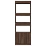 Highboard DE1422 Braun - Holzwerkstoff - 33 x 180 x 63 cm