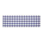 Kopfteil Stoff Vichy Blau 145x52cm Blau