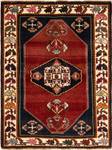 Teppich Ghashghai III Rot - Textil - 116 x 1 x 152 cm