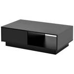 Couchtisch Regular Ⅱ Schwarz - Holzwerkstoff - Holz teilmassiv - 55 x 32 x 95 cm