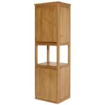 Teak-Hochschrank M71 Braun - Holzart/Dekor - Holz teilmassiv - 41 x 141 x 36 cm