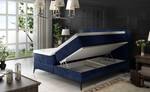 Boxspringbett CRAFT Nachtblau - Breite: 183 cm