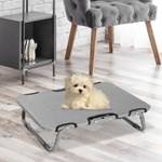 Hundebett D04-101GY Grau - Metall - 46 x 15 x 59 cm