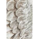 Wandschmuck Angel Wings Silber - Kunststoff - Stein - 61 x 106 x 5 cm