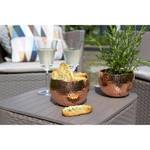 Gartentisch 296691 Braun - Kunststoff - 39 x 43 x 39 cm