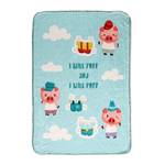 Piggys Decke Textil - 1 x 110 x 140 cm