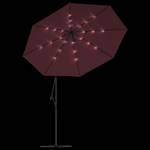 Parasol en porte-à-faux 3007815 Rouge