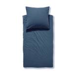 Bettbezug - Flanell - 135x200cm - Indigo Blau - Textil - 135 x 8 x 200 cm