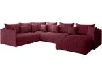 Ecksofa ARDI BIS Rot