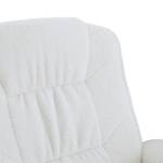 Relaxsessel CHARLY Weiß - Textil - 76 x 87 x 61 cm