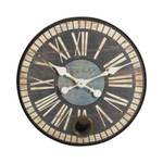 Horloge rétro avec balancier Métal - 50 x 50 x 50 cm