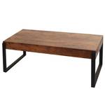 Couchtisch L53 Braun - Holzwerkstoff - Metall - Holzart/Dekor - 110 x 43 x 64 cm