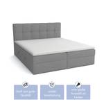 Boxspringbett Doppelbett Corino Lavagrau - Breite: 200 cm