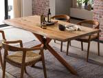 TABLES & CO Tisch CIII 180 x 80 x 100 cm - Braun