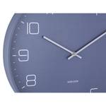 Horloge murale Lofty Fer - Bleu