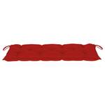 Banc de jardin 3006626-2 Rouge - Bambou - 38 x 45 x 118 cm