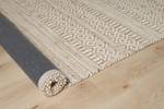 Handgefertigter Teppich Rêve Scandinave Beige - Weiß - Textil - 160 x 230 x 1 cm