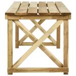 Gartentisch 3013139 Braun - Massivholz - Holzart/Dekor - 200 x 75 x 79 cm