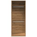 Kleiderschrank 298537-6 Eiche Dekor - Breite: 80 cm