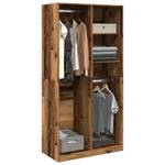 Kleiderschrank 298537-4 Holz - Breite: 100 cm