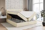 Boxspringbett - VIONE Beige - Breite: 160 cm - H4