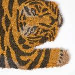 Rutschfeste in Tiger-Form Fu脽matte