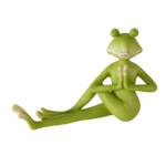 3er Set Froschfiguren Yoga Haltungen in