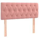 Boxspringbett 3017290-21 Pink - 90 x 193 cm