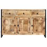 Sideboard 243984 Braun - Massivholz - Holzart/Dekor - 120 x 76 x 35 cm