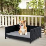 Hundebetten BG32272SDDE Grau - Rattan - 46 x 25 x 62 cm