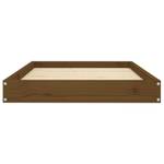 Hundebett 3015742 Braun - Massivholz - Holzart/Dekor - 92 x 9 x 64 cm