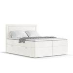 Premium Boxspringbett Jodan Magic Velvet Creme - Breite: 162 cm