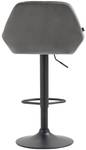 Tabouret de bar Braga Lot de 2 Gris