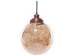 Lampe suspension BENI Noir - Verre - 23 x 150 x 23 cm