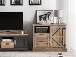 Sideboard TORONTO Braun - Grau - Holzwerkstoff - 101 x 79 x 40 cm