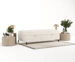 Boxspringbett Araya Creme - Breite: 100 cm - H2