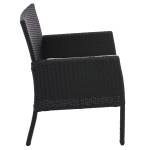 Poly-Rattan Sessel Sanremo (2er Set) Grau - Metall - Polyrattan - 63 x 80 x 62 cm