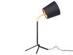 Kinderlampen MOOKI Schwarz - Orange - Metall - 23 x 42 x 28 cm