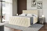 Boxspringbett VELANTO Beige - Breite: 140 cm - H3