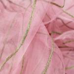 Voilage SHAM Rose foncé - Textile - 110 x 250 x 250 cm