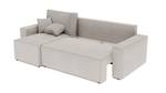 Ecksofa Paris Beige