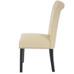 Chaises Chesterfield II (lot de 2) Beige