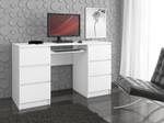 Bureau d'ordinateur A-11 CLP Blanc