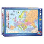 Puzzle Europakarte 1000 Teile Papier - 26 x 6 x 36 cm